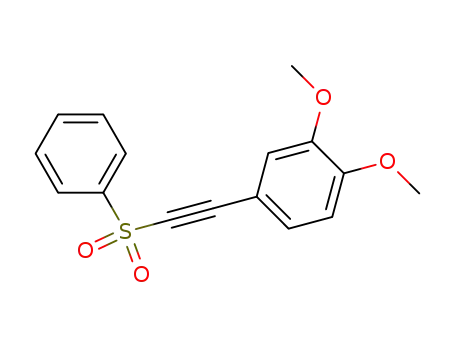 1-(3,4-dimethoxyphenyl)-2-phenylsulphonylethyne