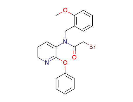 C<sub>21</sub>H<sub>19</sub>BrN<sub>2</sub>O<sub>3</sub>