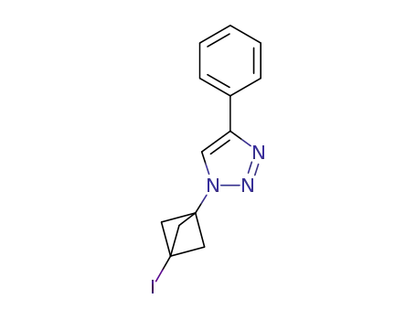 1-(3-iodobicyclo[1.1.1]pentan-1-yl)-4-phenyl-1H-1,2,3-triazole