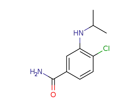 4-chloro-3-(isopropylamino)benzamide