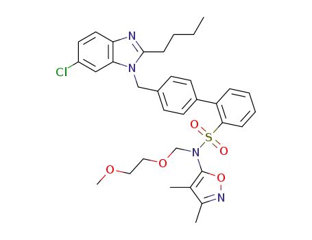 C<sub>33</sub>H<sub>37</sub>ClN<sub>4</sub>O<sub>5</sub>S