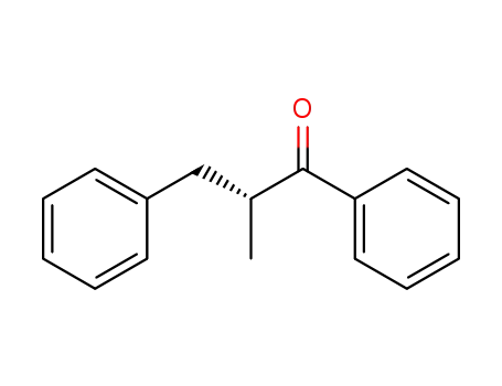 1-Propanone, 2-methyl-1,3-diphenyl-, (2R)-
