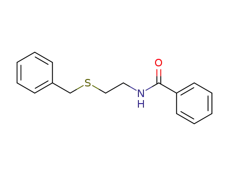 Molecular Structure of 101292-95-9 (N-(2-benzylsulfanyl-ethyl)-benzamide)