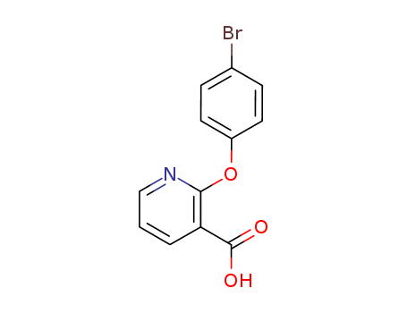3-Pyridinecarboxylic acid, 2-(4-bromophenoxy)-