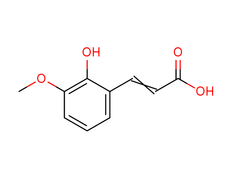 2-Propenoic acid, 3-(2-hydroxy-3-methoxyphenyl)-(3626-94-6)