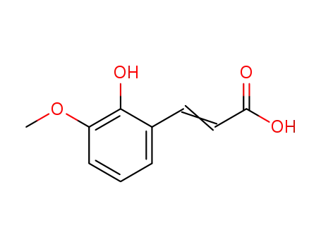2-Propenoic acid, 3-(2-hydroxy-3-methoxyphenyl)-