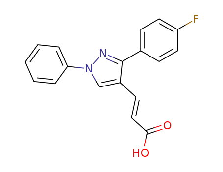 3-[3-(4-FLUORO-PHENYL)-1-PHENYL-1H-PYRAZOL-4-YL]-ACRYLIC ACID