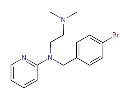 Molecular Structure of 531-09-9 (Bromopyramine)