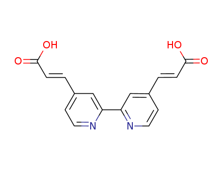 2,2'-Bipyridine-4,4'-dipropenoic acid