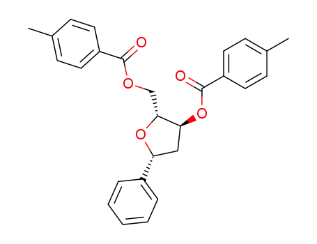 β-1′,2′-dideoxy-3′,5′-di-O-toluoyl-1′-(3-phenyl)-ribofuranose