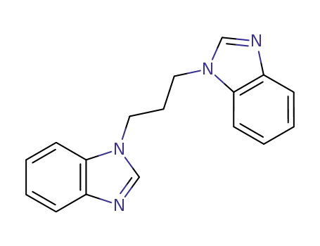Molecular Structure of 39677-02-6 (1,3-bis(N-benzimidazolyl)propane)