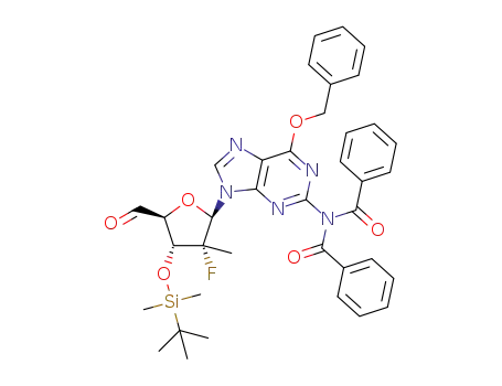 C<sub>38</sub>H<sub>40</sub>FN<sub>5</sub>O<sub>6</sub>Si