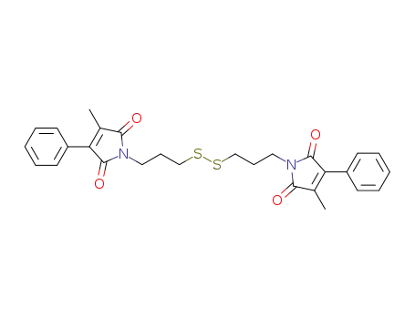 1,1'-[3,3'-disulfanediylbis(propane-3,1-diyl)]bis(3-methyl-4-phenyl-1H-pyrrole-2,5-dione)