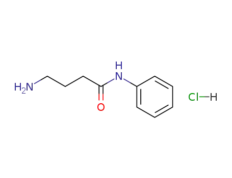 Molecular Structure of 115022-96-3 (ButanaMide, 4-aMino-N-phenyl-, Monohydrochloride)