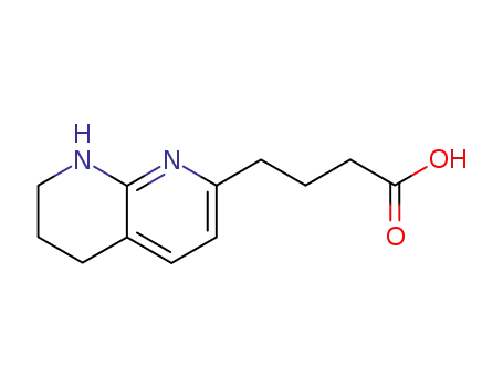 Molecular Structure of 332884-21-6 (5,6,7,8-Tetrahydro-1,8-naphthyridin-2-butyric acid)