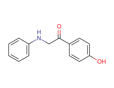 1-(4-hydroxyphenyl)-2-phenylaminoethanone
