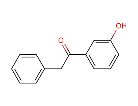 Molecular Structure of 332072-68-1 (1-(3-hydroxyphenyl)-2-phenylethanone)