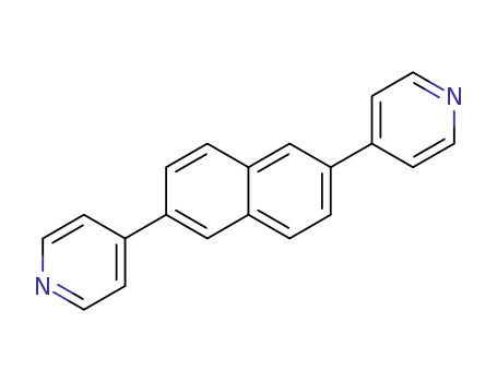 Molecular Structure of 950520-39-5 (Pyridine,4,4'-(2,6-naphthalenediyl)bis-)