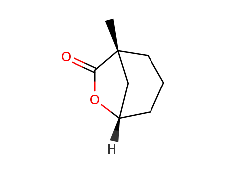 Molecular Structure of 64326-18-7 (6-Oxabicyclo[3.2.1]octan-7-one, 1-methyl-)