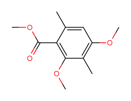 Molecular Structure of 58061-99-7 (methyl 2,4-dimethoxy-3,6-dimethylbenzoate)