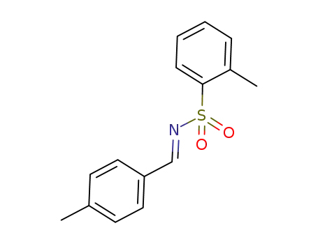 Molecular Structure of 951762-79-1 ((E)-2-methyl-N-(4-methylbenzylidene)benzenesulfonamide)