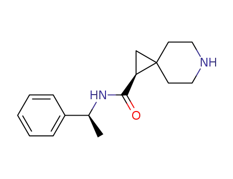 (1S)-N-[(1S)-1-phenylethyl]-6-azaspiro[2.5]octane-1-carboxamide