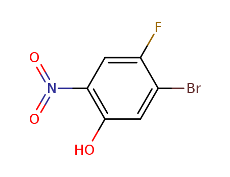 5-bromo-4-fluoro-2-nitrophenol cas no. 944805-22-5 98%%