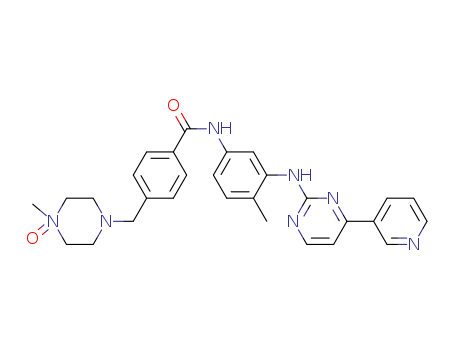 Imatinib EP Impurity J (Imatinib Piperazine N-Oxide)