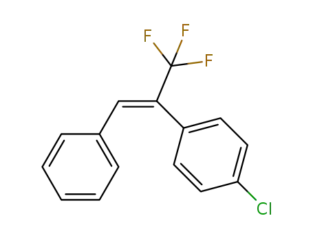 (E)-1-chloro-4-(3,3,3-trifluoro-1-phenylprop-1-en-2-yl)benzene