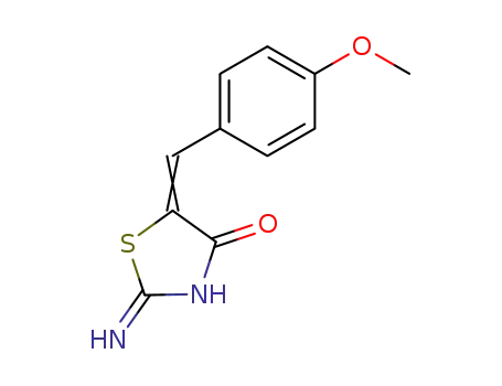 5-(4-Methoxyphenylmethylene)-2-imino-4-thiazolidinone