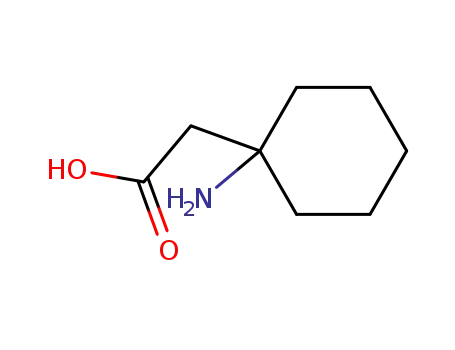 Molecular Structure of 37631-92-8 (2-(1-AMinocyclohexyl)acetic acid)