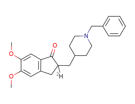Molecular Structure of 1228545-52-5 (donepezil-d1)
