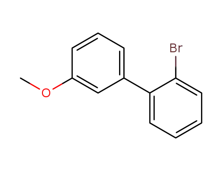 Molecular Structure of 154407-16-6 (1,1'-Biphenyl, 2-bromo-3'-methoxy-)