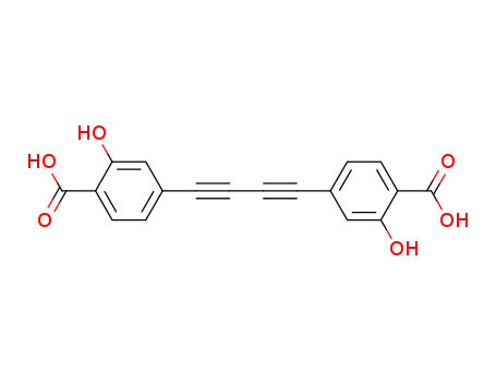 4-[4-(4-carboxy-3-hydroxy-phenyl)buta-1,3-diynyl]-2-hydroxy-benzoic acid
