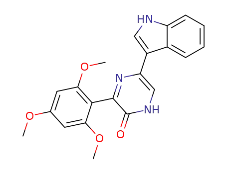 5-(1H-indol-3-yl)-3-(2,4,6-trimethoxyphenyl)pyrazine-2(1H)-one