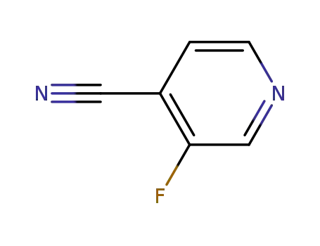 Molecular Structure of 113770-88-0 (4-Pyridinecarbonitrile,3-fluoro-(9CI))