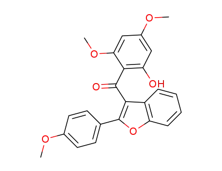 (2-hydroxy-4,6-dimethoxyphenyl)(2-(4-methoxyphenyl)benzofuran-3-yl)methanone