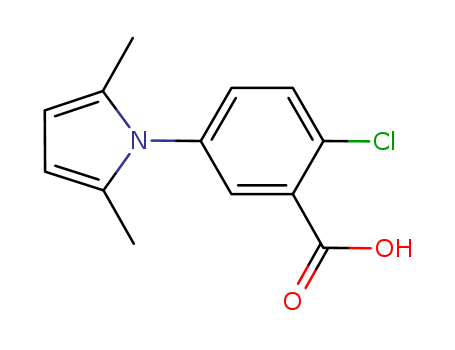 2-CHLORO-5-(2,5-DIMETHYL-1H-PYRROL-1-YL)BENZOIC ACID