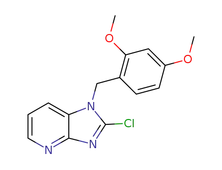 2-chloro-1-(2,4-dimethoxybenzyl)-1H-imidazo[4,5-b]pyridine