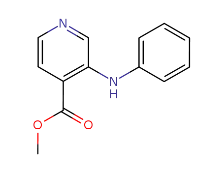 Molecular Structure of 115891-56-0 (methyl-3-(phenylamino)isonicotinate)