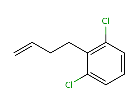 Molecular Structure of 117269-67-7 (4-(2,6-DICHLOROPHENYL)-1-BUTENE)