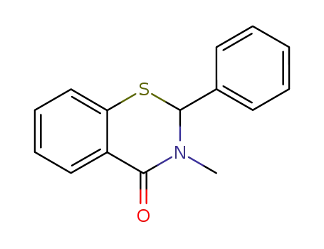3-methyl-2-phenyl-2H-benzo[e][1,3]thiazin-4(3H)-one