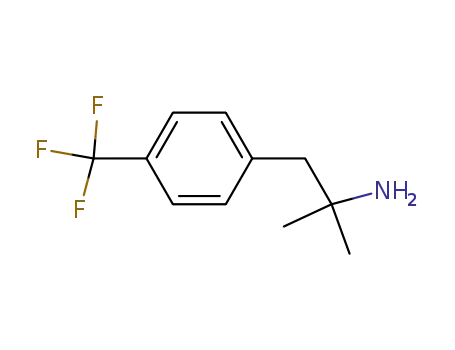 2-Methyl-1-(4-(trifluoromethyl)phenyl)propan-2-amine