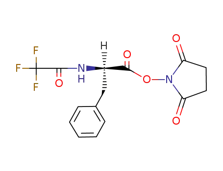 (R)-2,5-dioxopyrrolidin-1-yl 3-phenyl-2-(2,2,2-trifluoroacetamido)propanoate