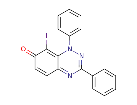 8-iodo-1,3-diphenylbenzo[e][1,2,4]triazin-7(1H)-one