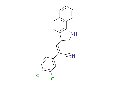 C<sub>21</sub>H<sub>12</sub>Cl<sub>2</sub>N<sub>2</sub>