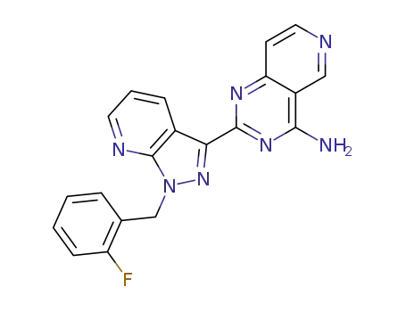 2-[1-(2-fluorobenzyl)-1H-pyrazolo[3,4-b]pyridin-3-yl]pyrido[4,3-d]pyrimidin-4-amine