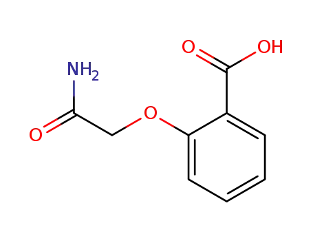 Molecular Structure of 56424-81-8 (2-(2-AMINO-2-OXOETHOXY)BENZOIC ACID)
