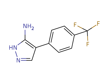 4-[4-(trifluoromethyl)phenyl]-1H-Pyrazol-3-amine