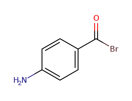 Molecular Structure of 151093-40-2 (Benzoylbromide,4-amino-(9CI))